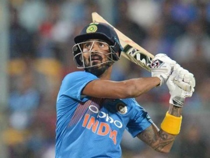India vs West Indies: Lokesh Rahul's record for India; completed one Thousands runs in t-20 cricket | India vs West Indies : भारताच्या लोकेश राहुलचा विक्रम; झळकावले अर्धशतक