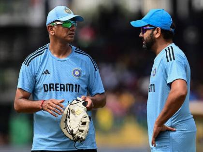 Will India's head coach change after the World Cup? A name leading the race to replace Rahul Dravid | वर्ल्ड कपनंतर भारताचे मुख्य प्रशिक्षक बदलणार? राहुल द्रविडच्या जागी एक नाव शर्यतीत आघाडीवर