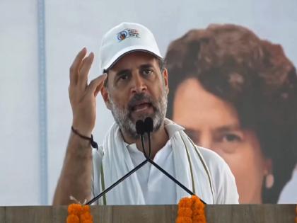 Donations of Rs 4300 crore to anonymous parties in Gujarat; Rahul Gandhi attacks Election Commission | गुजरातमध्ये निनावी पक्षांना ₹४३०० कोटींची देणगी..; राहुल गांधींचा निवडणूक आयोगावर हल्लाबोल Donations of Rs 4300 crore to anonymous parties in Gujarat; Rahul Gandhi attacks Election Commission | गुजरातमध्ये निनावी पक्षांना ₹४३०० कोटींची देणगी..; राहुल गांधींचा निवडणूक आयोगावर हल्लाबोल