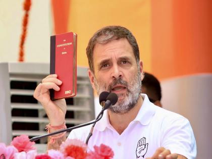 Lok Sabha Elections 2024: "Our government will come on 4th June and 8500 rupees will be deposited in your account on 5th July" - Rahul Gandhi | "4 जूनला आमचे सरकार येणार अन् 5 जुलैला तुमच्या खात्यात 8500 रुपये टाकणार"- राहुल गांधी