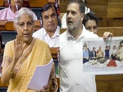 "How many people from SC,ST,OBC community have place in Rajiv Gandhi Foundation and Charitable Trust?" asks Nirmala Sitharaman to Rahul Gandhi | राजीव गांधी फाउंडेशन आणि चॅरिटेबल ट्रस्टमध्ये किती SC,ST,OBC? सीतारमन यांचं वर्मावर बोट!