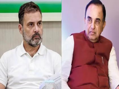 'Cancel Rahul Gandhi's Indian citizenship', Subramanian Swamy's petition in the High Court | 'राहुल गांधींचे भारतीय नागरिकत्व रद्द करा', सुब्रमण्यम स्वामी यांची हाय कोर्टात याचिका...