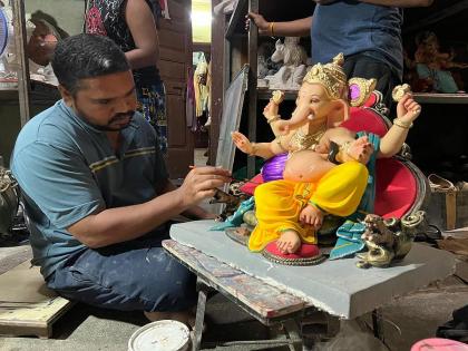 Raigad: Many Ganesha devotees demand eco-friendly idols, a promising picture from Raigad district | Raigad: अनेक गणेशभक्तांकडून पर्यावरणपूरक मूर्तींची मागणी, रायगड जिल्ह्यातील आश्वासक चित्र