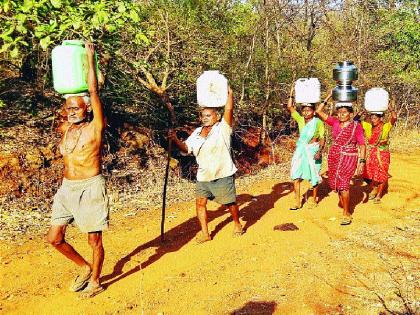 1231 villages and quarries affected in Raigad district | रायगड जिल्ह्यात १२३१ गावे-वाड्या टंचाईग्रस्त