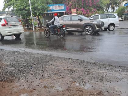 arrival of unseasonal rains in the district life disrupted in raigad | जिल्ह्यात अवेळी पावसाचे आगमन; रायगडमध्ये जनजीवन विस्कळीत