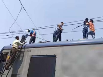 Overhead wire now works seamlessly; Central Railway has brought insulated boots from Malaysia | ओव्हरहेड वायरचे आता बिनधास्त करा काम; मध्य रेल्वेने मलेशियाहून आणले विद्युतरोधक बूट