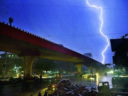 Havy rain in Nagpur | नागपुरात वादळी पावसाने हाहाकार Havy rain in Nagpur | नागपुरात वादळी पावसाने हाहाकार