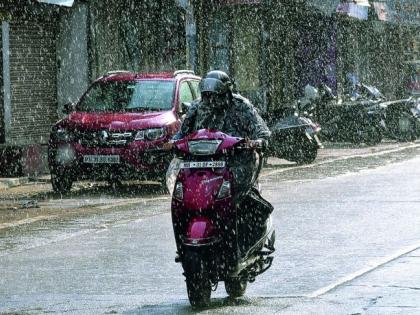 Rain in Nagpur, drop in temperature in Vidarbha | नागपुरात पाऊस, विदर्भातील तापमानात घट