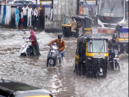 Heavy rain in Pune Heavy rain with thundershowers | Heavy Rain In Pune: पुण्यात पावसाचा धुमाकूळ; ढगांच्या गडगडाटांसहित जोरदार हजेरी