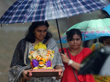 ganpati festival start will rain there is a possibility of heavy rain in the next 2 states | Rain Update: बाप्पा पावणार; वरूणराजा बरसणार, येत्या २ दिवसात राज्यात जाेरदार पावसाची शक्यता