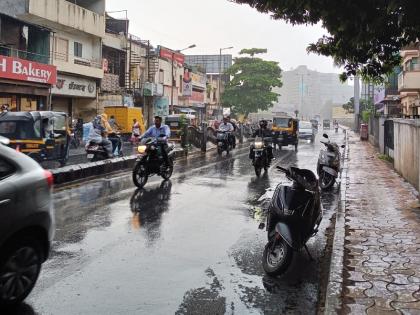 Varun Raja salutes ganpati Bappa's arrival today; Light showers at places in Pune | बाप्पाच्या आगमनासाठी वरूणराजाची आजच सलामी; पुण्यात ठिकठिकाणी हलक्या सरींची बरसात