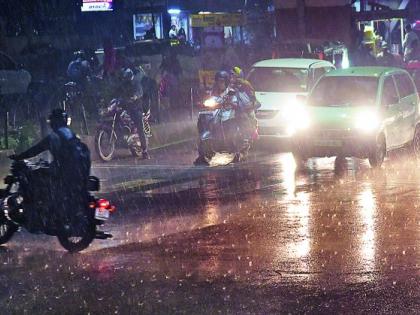 It rained in Nagpur, the cold increased | नागपुरात पाऊस आला, थंडी वाढली