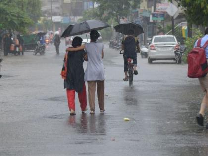 Torrential rains in Nagpur | नागपुरात मुसळधार पावसाने झोडपले