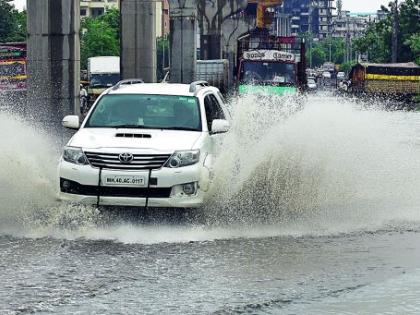 Presence of heavy rain in Nagpur city | नागपूर शहरात पावसाची दमदार हजेरी