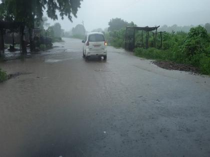 Heavy rains in Nanded district; Excessive rain in the Shivani circle | नांदेड जिल्ह्यात दमदार पाऊस; शिवणी मंडळात अतिवृष्टी