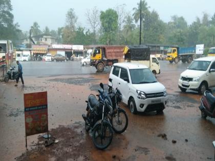 Crops in trouble due to unseasonal rains, The gardeners-farmers of Sindhudurga lost their sleep | अवकाळी पावसामुळे शेतकरी अडचणीत; सिंधुदुर्गातील आंबा, काजू बागायतदारांची उडाली झोप