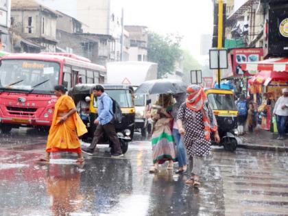 Heavy heat in the afternoon and rain forecast in the evening with hail in Pune | Pune Rain: पुण्यात दुपारी प्रचंड उकाडा अन् सायंकाळी गारांसह पावसाचा अंदाज