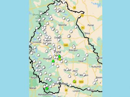 पुणे जिल्ह्यात पडत असलेला पाऊस पुणे जिल्ह्यात पडत असलेला पाऊस
