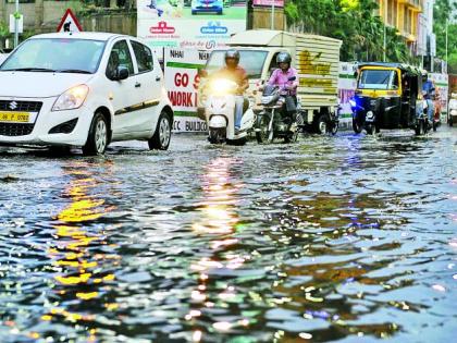 Rain for the third consecutive day in Nagpur | नागपुरात सलग तिसऱ्या दिवशीही पाऊस बरसला