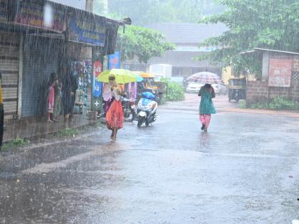 Rains continue in Ratnagiri district | रत्नागिरी जिल्ह्यात पावसाची संततधार सुरूच