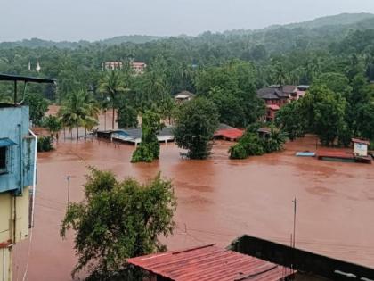 80 crores loss in Ratnagiri district due to rain, Water in Lanja, Rajapur due to flooding of rivers | पावसामुळे रत्नागिरी जिल्ह्यात ८० कोटींचे नुकसान; नद्यांना पूर आल्याने लांजा, राजापुरात पाणी