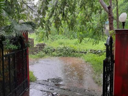 Heavy rain has started again in Ratnagiri district | दोन दिवसाच्या विश्रांतीनंतर रत्नागिरीत पुन्हा जोर‘धार’