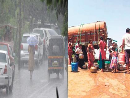 Satara district rains in the west, water shortage in the east | पश्चिम भागात धो-धो पाऊस, पूर्वेकडे पाणीटंचाई; सातारा जिल्ह्यात विदारक स्थिती