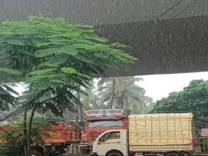 Presence of pre monsoon showers in Sindhudurga, sprinkle of rain from early morning | अखेर प्रतिक्षा संपली! सिंधुदुर्गात मान्सून पूर्व सरीची हजेरी, पहाटे पासून पावसाचा शिडकावा 