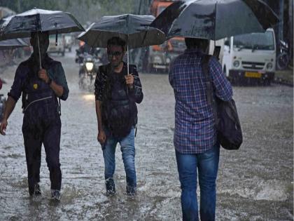 Rain peak in Chinchwad! Heavy rain in Pune city too | चिंचवडमध्ये पावसाचा उच्चांक! पुणे शहरातही जोरदार पाऊस