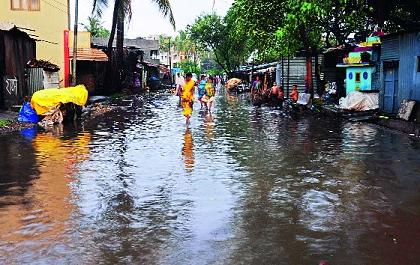  Heavy rain in Sangli district | सांगली जिल्'ात मुसळधार पाऊस