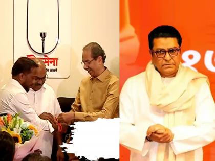 mns leader vaibhav dalvi joins uddhav sena between mns and thackeray group alliance discussion | एकीकडे युतीची चर्चा, पण दुसरीकडे मनसेचा बडा नेता मातोश्रीवर; उद्धव ठाकरेंनी बांधले शिवबंधन mns leader vaibhav dalvi joins uddhav sena between mns and thackeray group alliance discussion | एकीकडे युतीची चर्चा, पण दुसरीकडे मनसेचा बडा नेता मातोश्रीवर; उद्धव ठाकरेंनी बांधले शिवबंधन