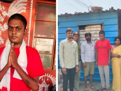 Living in the garbage eating whatever you can get Finally the estranged raja met the family after 4 years | Positive Story: कचऱ्यात राहायचा, मिळेल ते खायचा; अखेर दुरावलेला राजा ४ वर्षानंतर कुटुंबाला भेटला