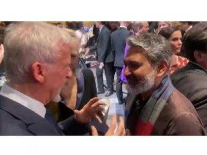 James Cameron and SS Rajamouli : Video: James Cameron offered SS Rajamouli to work in Hollywood | Video: राजामौलींना लागली लॉटरी; जेम्स कॅमेरुन यांनी दिली हॉलिवूडमध्ये काम करण्याची ऑफर...