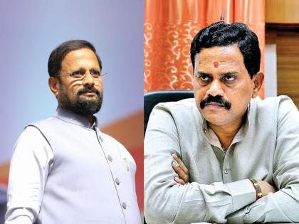 Key to victory in hands of Marathi voters in Thane; Both factions of the Sena tussle to sway votes to us | ठाण्यात मराठी मतदारांच्या हाती विजयाची किल्ली; मते आपल्याकडे वळविण्यासाठी सेनेच्या दोन्ही गटांत रस्सीखेच