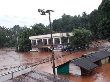 Seven years later, water in Rajapur's main market | सात वर्षानंतर राजापूरची मुख्य बाजारपेठत पाणी, रत्नागिरीतील हातिस दर्गा पाण्याखाली