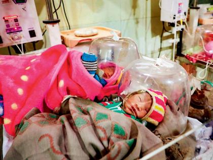 Number of infants dies in Rajasthan hospital | राजस्थानच्या रुग्णालयात मरण पावलेल्या अर्भकांची संख्या १०० वर