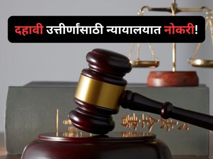 Rajasthan High Court Peon Recruitment 2025 Class 10th Pass Eligible | 10th Pass Job: दहावी उत्तीर्ण उमेदवारांसाठी उच्च न्यायालयात नोकरी, संधी सोडू नका! Rajasthan High Court Peon Recruitment 2025 Class 10th Pass Eligible | 10th Pass Job: दहावी उत्तीर्ण उमेदवारांसाठी उच्च न्यायालयात नोकरी, संधी सोडू नका!