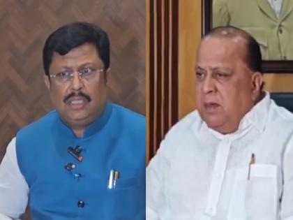 Kolhapur Shinde MLA Rajesh Kshirsagar in support of Shaktipeth Highway, while Minister Hasan Mushrif is against | 'शक्तिपीठ'वरून महायुतीतच दोन मार्ग; कोल्हापुरात मुश्रीफ-क्षीरसागर यांची परस्पर विरोधी भूमिका Kolhapur Shinde MLA Rajesh Kshirsagar in support of Shaktipeth Highway, while Minister Hasan Mushrif is against | 'शक्तिपीठ'वरून महायुतीतच दोन मार्ग; कोल्हापुरात मुश्रीफ-क्षीरसागर यांची परस्पर विरोधी भूमिका