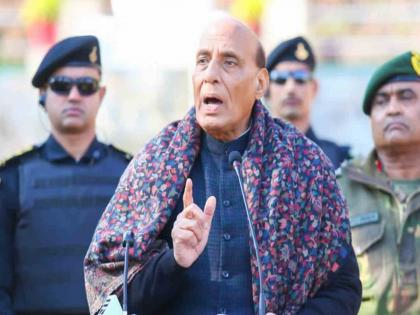 I asked the army commander to prepare for battle A big statement by Defense Minister Rajnath Singh | "मी लष्कराच्या कमांडरला युद्धासाठी तयार राहण्यास सांगितले"; संरक्षण मंत्री राजनाथ सिंह यांचे मोठं विधान