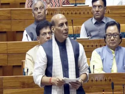 new india can go to any extent to end terrorism said rajnath singh in lok sabha parliament monsoon session 2025 operation sindoor debate | दहशतवाद संपवण्यास कोणत्याही थराला जाऊ शकतो ‘नवा भारत’; संरक्षण मंत्री राजनाथ सिंह यांचा इशारा new india can go to any extent to end terrorism said rajnath singh in lok sabha parliament monsoon session 2025 operation sindoor debate | दहशतवाद संपवण्यास कोणत्याही थराला जाऊ शकतो ‘नवा भारत’; संरक्षण मंत्री राजनाथ सिंह यांचा इशारा