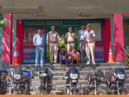 Rajasthan Police seized the stolen bikes from the accused who were detained in the case of rat theft | अजब चोरीची गजब गोष्ट! पोलिसांनी उंदीर चोरीचा केला पर्दाफाश, पण चोरांकडे सापडले मोठे घबाड