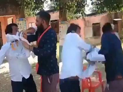 Arrested Naresh Meena who slapped officers, heavy police force deployed in Samrawata village | अधिकाऱ्यांना थप्पड मारणाऱ्या नरेश मीणाला अटक, सामरावता गावात मोठा पोलिस बंदोबस्त तैनात