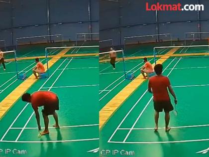 Haydrabad 25 year old youth dies of heart attack while playing shuttle | VIDEO: शटल कॉक घेऊन उभा राहिला अन् जोरात कोसळला…; २५ वर्षाच्या तरुणाचा धक्कादायक मृत्यू Haydrabad 25 year old youth dies of heart attack while playing shuttle | VIDEO: शटल कॉक घेऊन उभा राहिला अन् जोरात कोसळला…; २५ वर्षाच्या तरुणाचा धक्कादायक मृत्यू