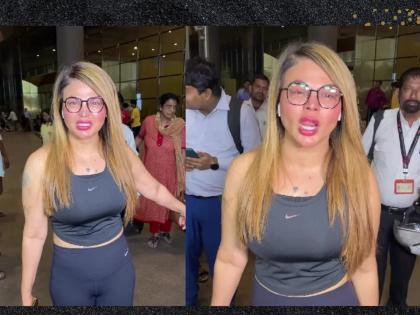 Rakhi Sawant on holi celebration purchase new house in dubai says mere life ke colours toh chale gaye video | Rakhi Sawant : Video - "माझ्या आयुष्यातील रंग संपले, आता काय?"; राखीचा नवा ड्रामा, ढसाढसा रडली, म्हणाली...