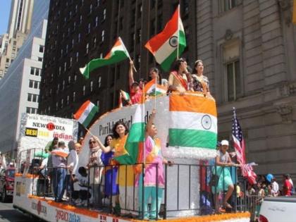 Controversy over appearance of Ram Mandir in 'India Day Parade' in New York, claims to be anti-Muslim, letter written to mayor  | न्यूयॉर्कमधील ‘इंडिया डे परेड’मध्ये राम मंदिराच्या देखाव्यावरून वाद, अँटी मुस्लिम असल्याचा केला दावा, महापौरांना लिहिलं पत्र 