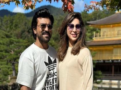 Ramcharan: | Ramcharan : लग्नाच्या १० वर्षांनंतर सुपरस्टार रामचरण आणि पत्नी उपासनाने दिली 'गुडन्युज'