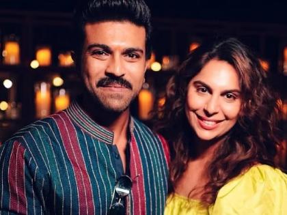 Ram Charan's daughter's face seen for the first time; Upasana shared a cute photo | राम चरणच्या मुलीचा चेहरा पहिल्यांदाच दिसला; उपासनाने शेअर केला सुट्टीतील गोंडस फोटो