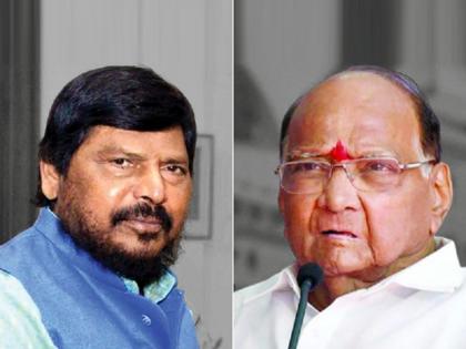 union minister ramdas athawale give big open offer to ncp chief sharad pawar to join nda | Maharashtra Politics: रामदास आठवलेंची शरद पवारांना खुली ऑफर; म्हणाले, “देशाच्या विकासासाठी...”