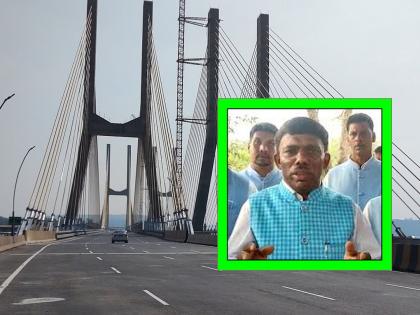 Goa Legislative Assembly Speaker's Car Accident on Zuwari Bridge; Ramesh Tavadkar narrowly escaped | गोव्याचे विधानसभा अध्यक्षांच्या कारला झुवारी पुलावर अपघात; तवडकर थोडक्यात बचावले