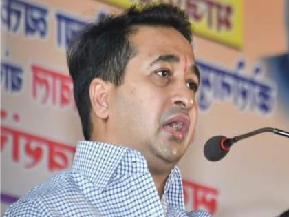 Nitesh Rane post on Facebook before surrendering in court | समय बलवान हे.., न्यायालयात शरण जाण्यापूर्वी नितेश राणेंची फेसबुकवर पोस्ट 